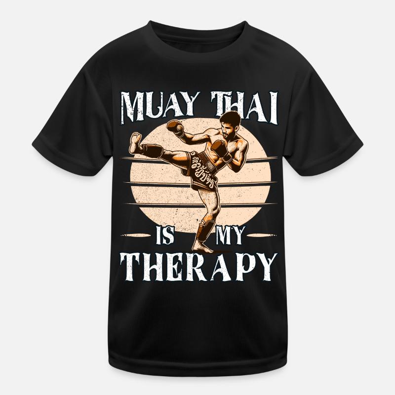 Muay Thai Boxing, Thai Boxer, Thai Boxing Kinder Funktions-T-Shirt