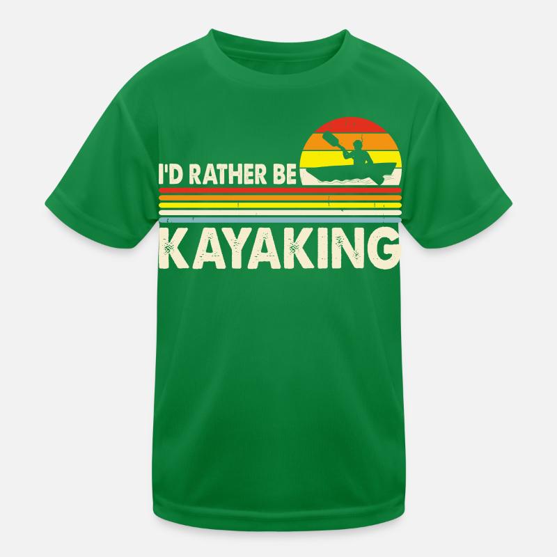 Kajak Kinder Funktions-T-Shirt