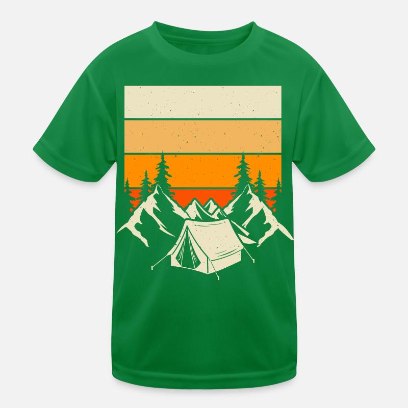 Tentes de camping T-shirt sport Enfant