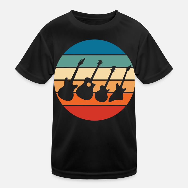 Gitarrist Kinder Funktions-T-Shirt