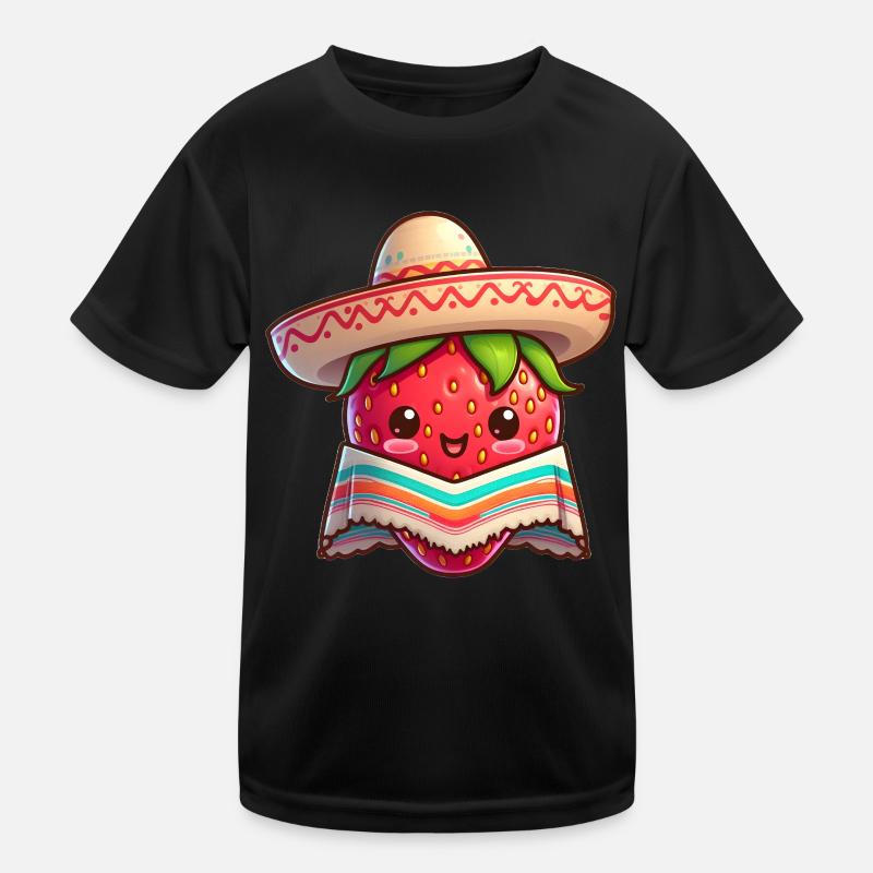 Mexikanische Erdbeere Kinder Funktions-T-Shirt