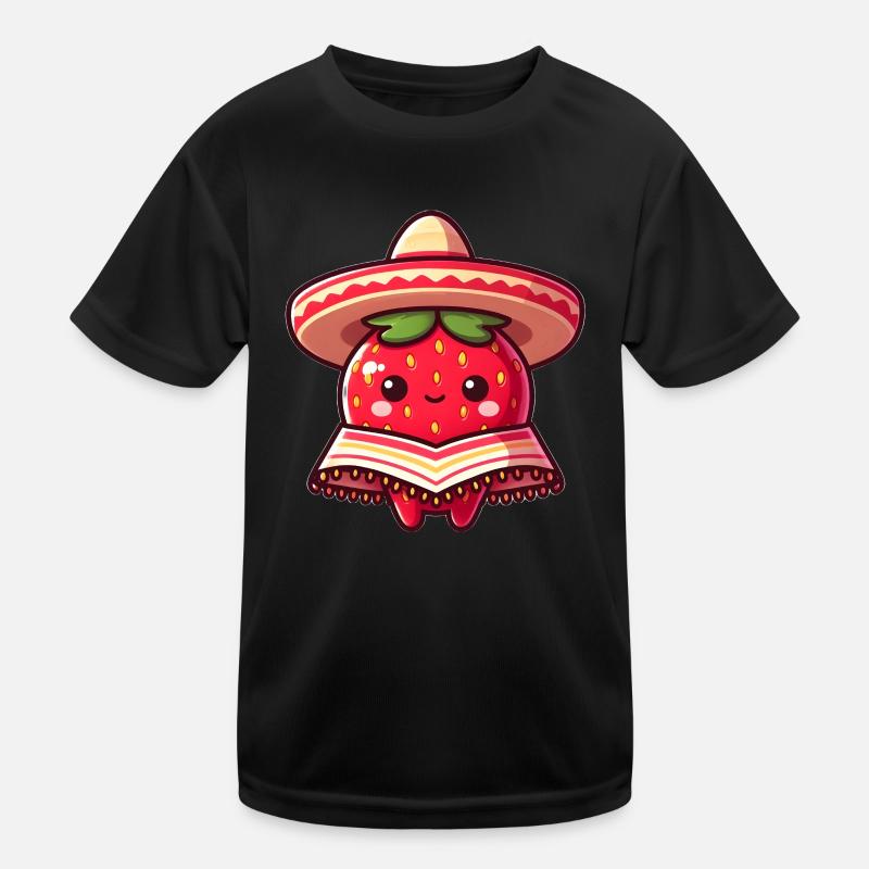Mexikanische Erdbeere Kinder Funktions-T-Shirt