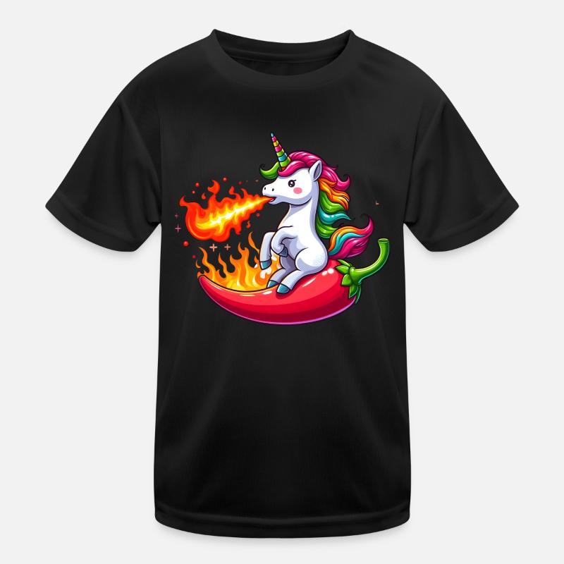 Unicorn Sharpness Kids Functional T-Shirt