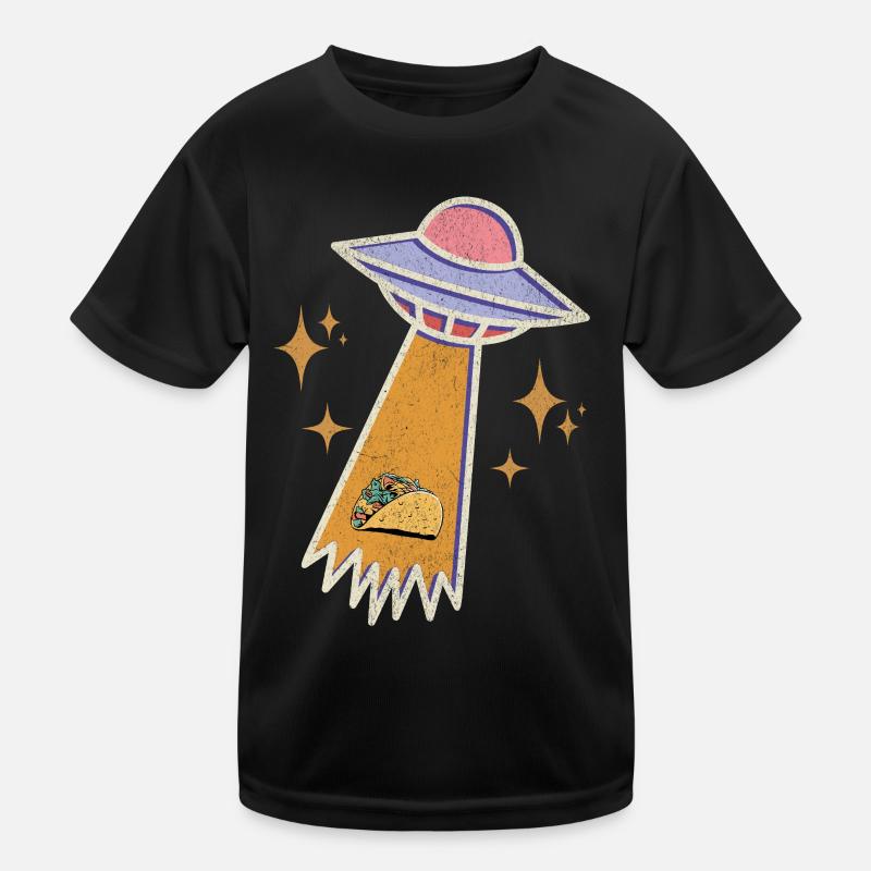 Ufo Taco Kinder Funktions-T-Shirt
