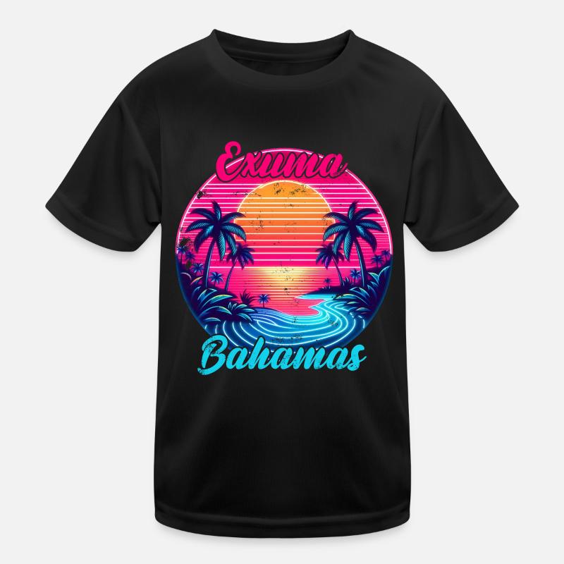 Exuma, Bahamas, États-Unis T-shirt sport Enfant