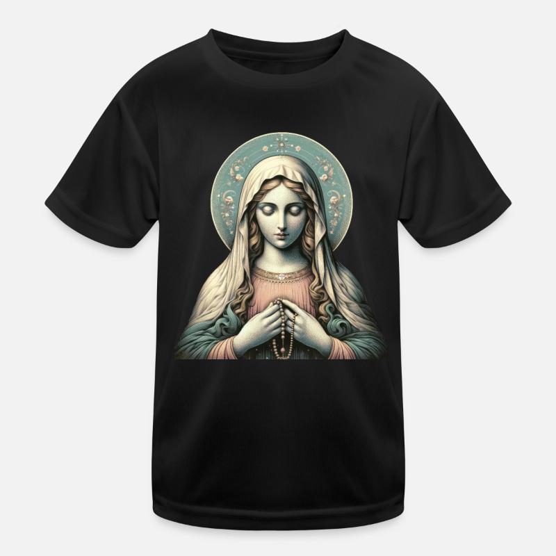 Image de la Vierge sereine T-shirt sport Enfant
