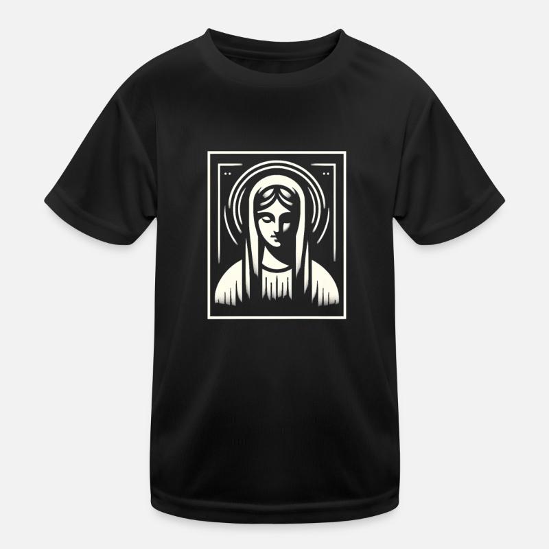 Modern Madonna Kids Functional T-Shirt
