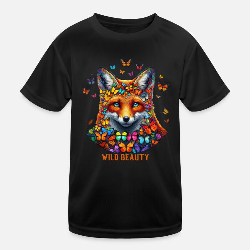Fuchs & Flatter-Charme Kinder Funktions-T-Shirt
