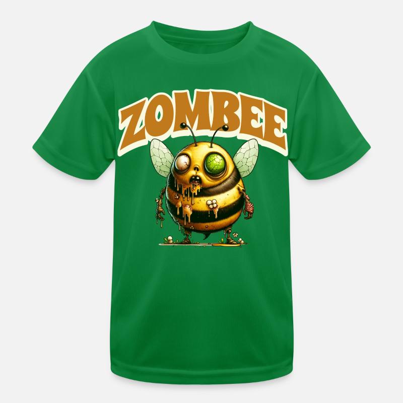 Zombie Bee Zombee Kids Functional T-Shirt