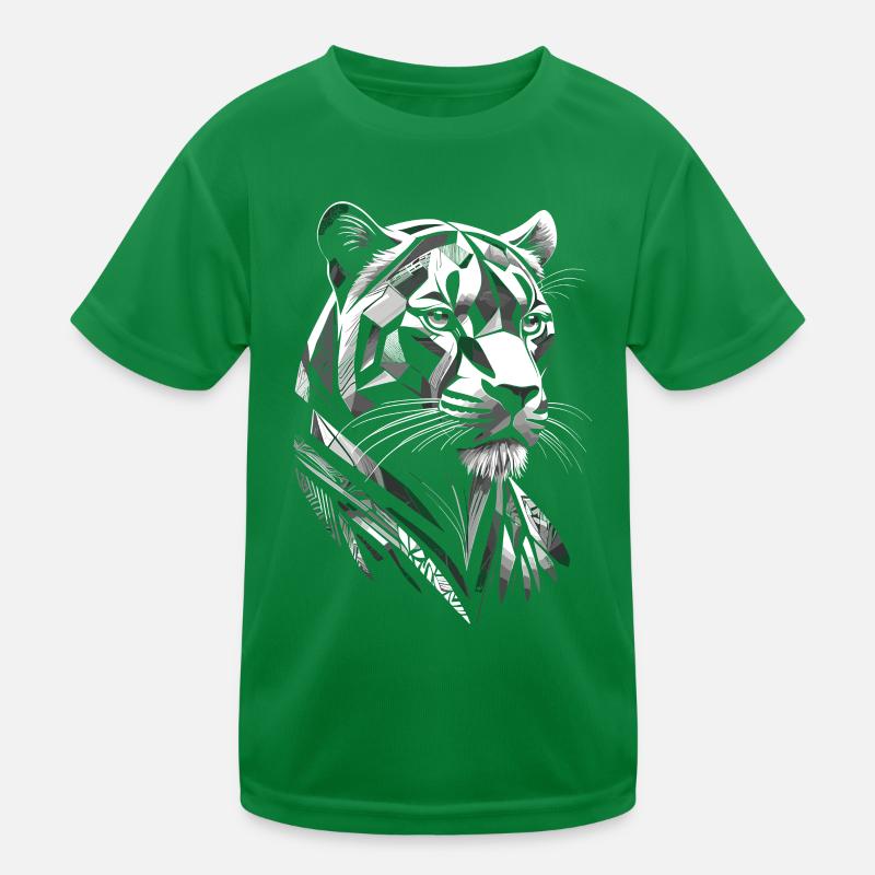 Modern - Panther Kids Functional T-Shirt