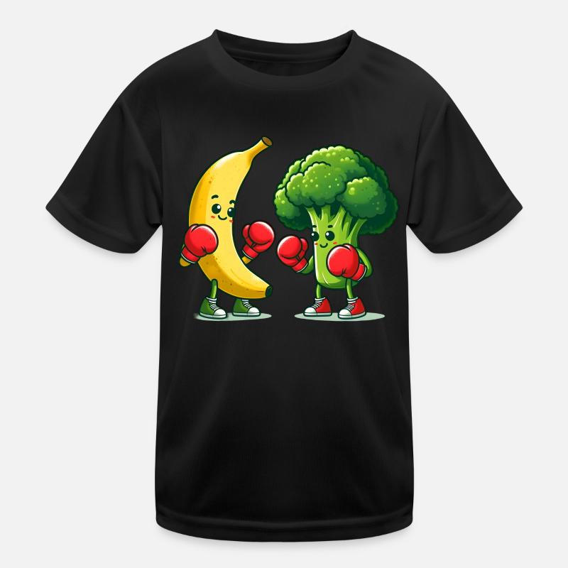 Match de boxe banane vs brocoli T-shirt sport Enfant