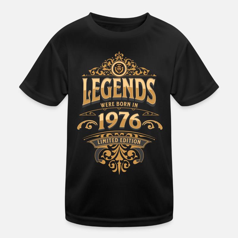 1976 Légende Anniversaire 1976 Année de naissance T-shirt sport Enfant