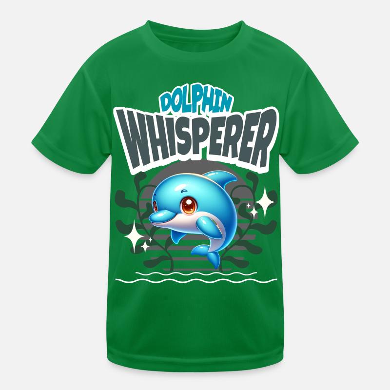 Delfin Kinder Funktions-T-Shirt