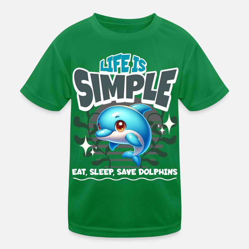 Dauphin T-shirt sport Enfant