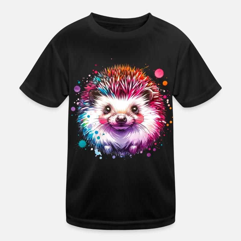Igel Kinder Funktions-T-Shirt