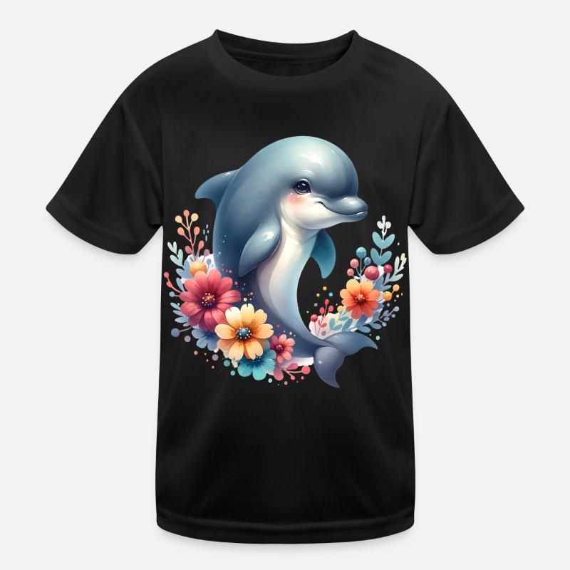 Dauphin T-shirt sport Enfant