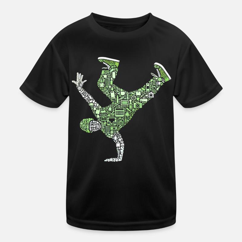 Breakdance, Breakdancer, Breakdancing, Hip Hop T-shirt sport Enfant