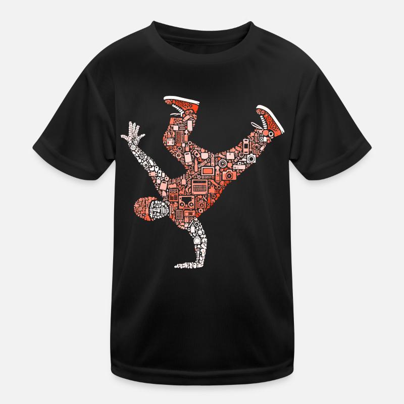 Breakdance, Breakdancer, Breakdancing, Hip Hop T-shirt sport Enfant