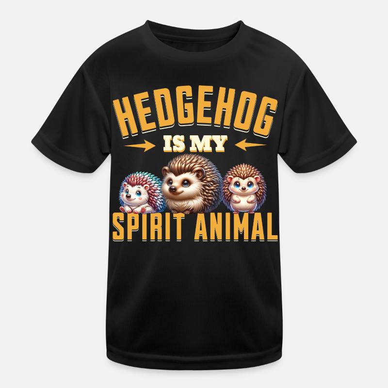 Igel Kinder Funktions-T-Shirt
