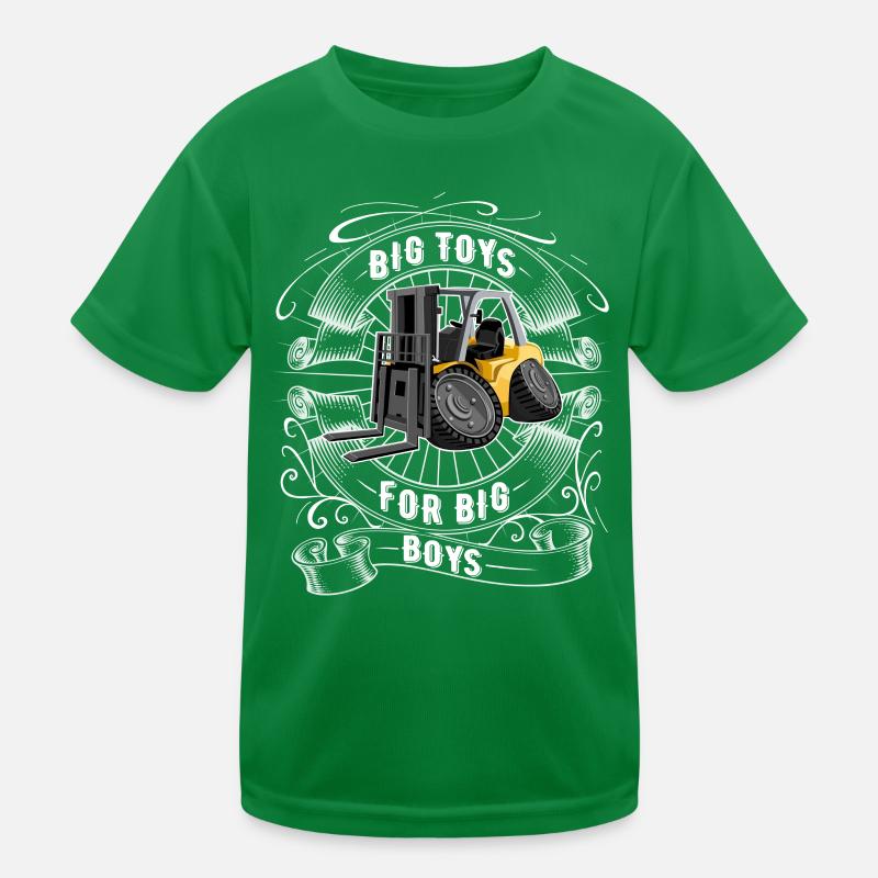 Conducteur de chariot élévateur T-shirt sport Enfant
