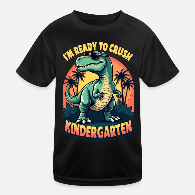 Kindergarten School Enrollment Start Kindergarten Child Kids Functional T-Shirt
