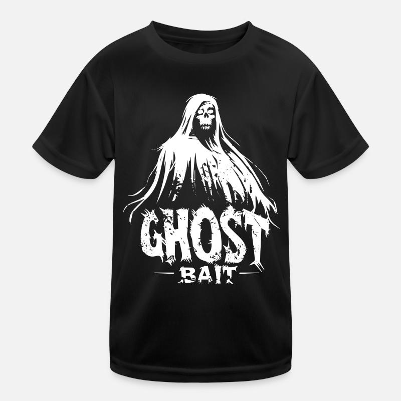Ghost Bait Phantom Ghost Bait | Paranormal Motif Kids Functional T-Shirt