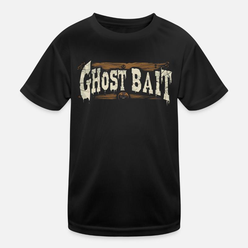 Ghost Bait Ghost Bait Shield Paranormal Design Kids Functional T-Shirt