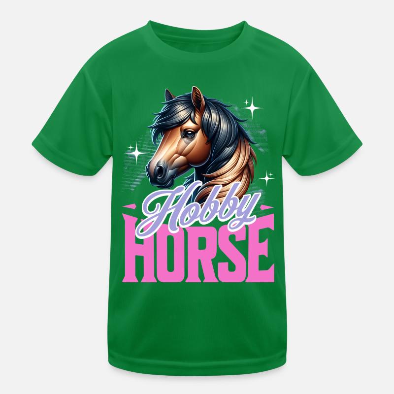 Cheval de loisir Steckenpferd T-shirt sport Enfant