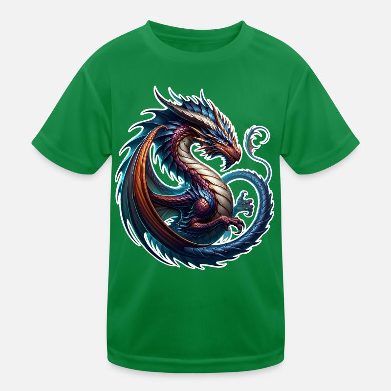 Dragon T-shirt sport Enfant