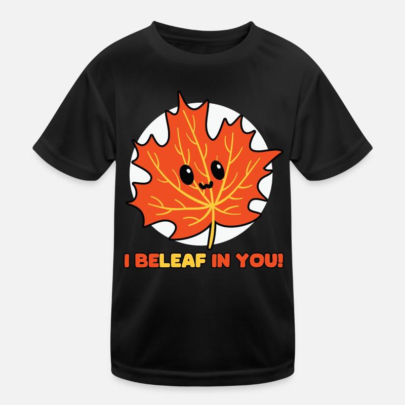 Je crois en toi - Tenue de feuille d’automne T-shirt sport Enfant