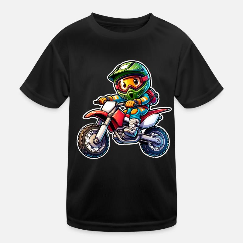 Motocross Kids Functional T-Shirt