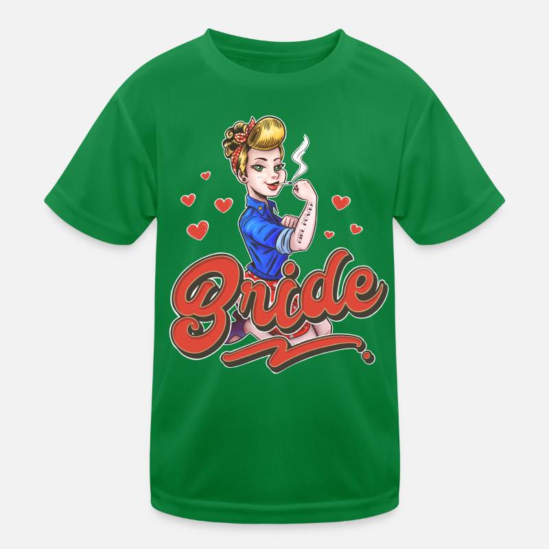 Bride Kids Functional T-Shirt