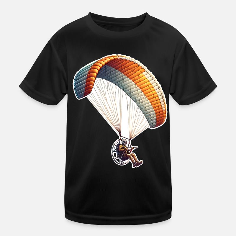 Motorschirm Paramotor Kids Functional T-Shirt