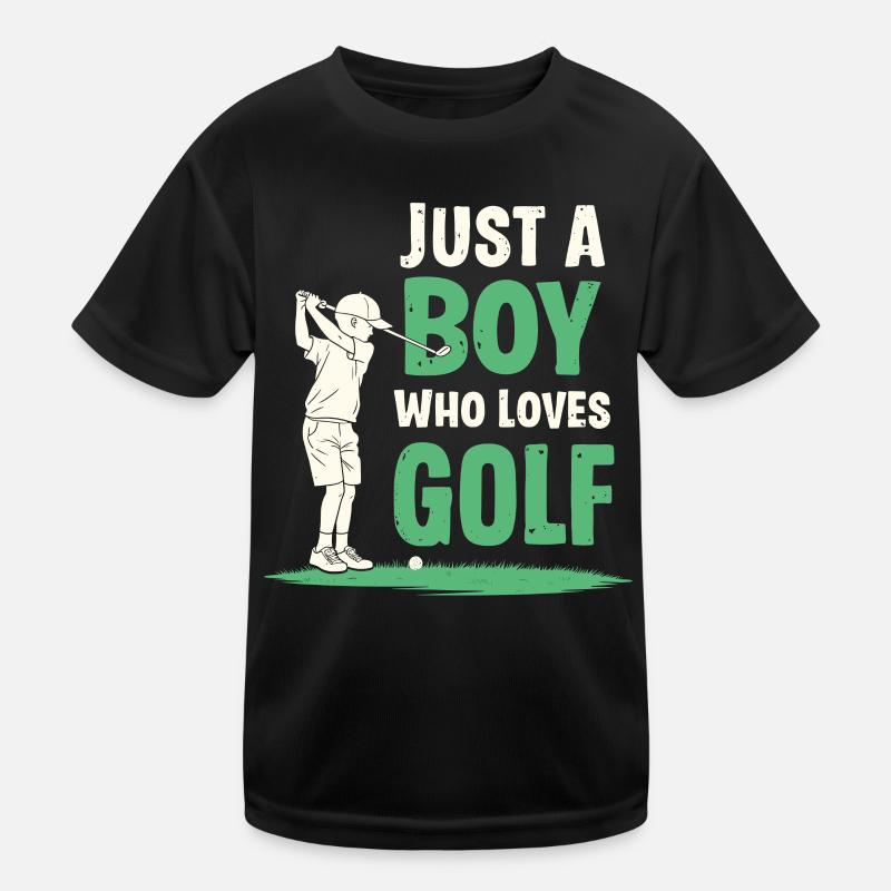 Golf, Golfer, Golfer, Golfer, Boy Kids Functional T-Shirt
