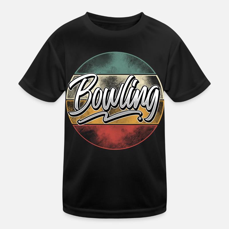 Bowling T-shirt sport Enfant