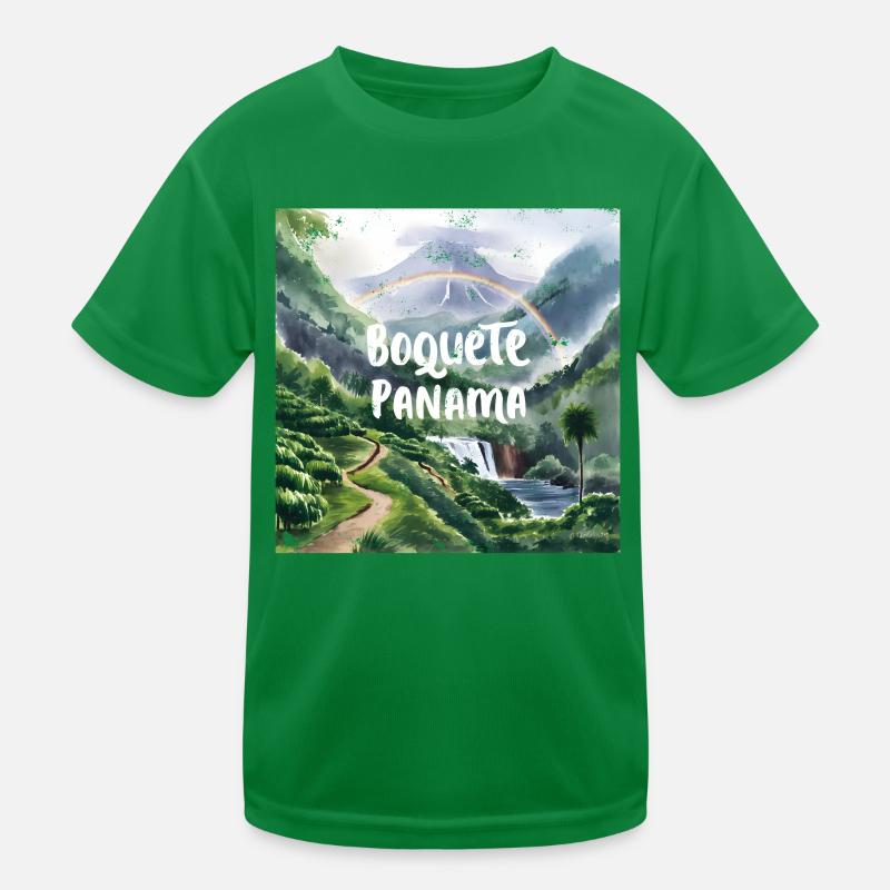 Boquete, Panama Kids Functional T-Shirt