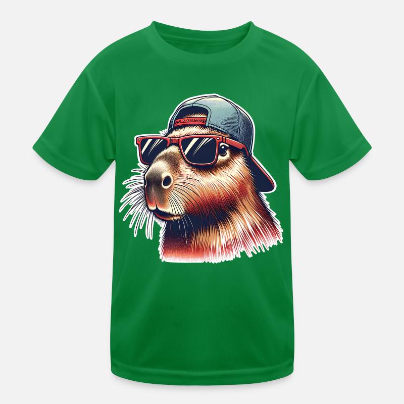 Capybara T-shirt sport Enfant