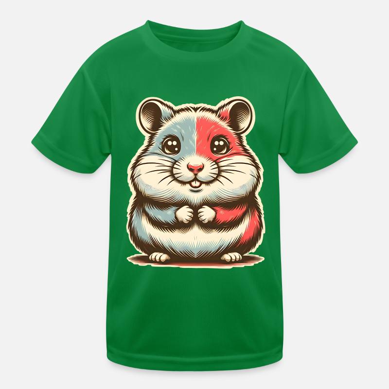 Hamster Kids Functional T-Shirt