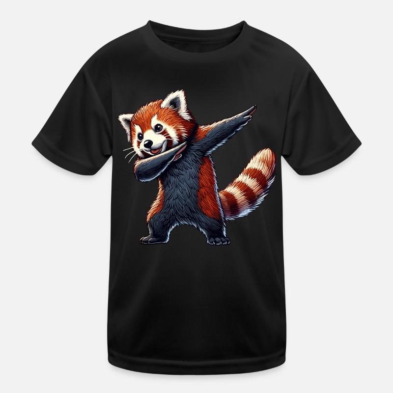 Panda roux, Panda roux, Panda ours, Dabbing T-shirt sport Enfant