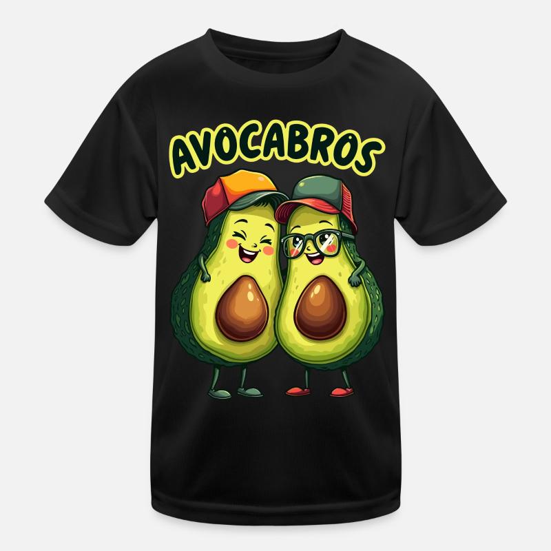 Brüder, Freunde, Kumpels, Zwillinge, AVOCABROS Kinder Funktions-T-Shirt