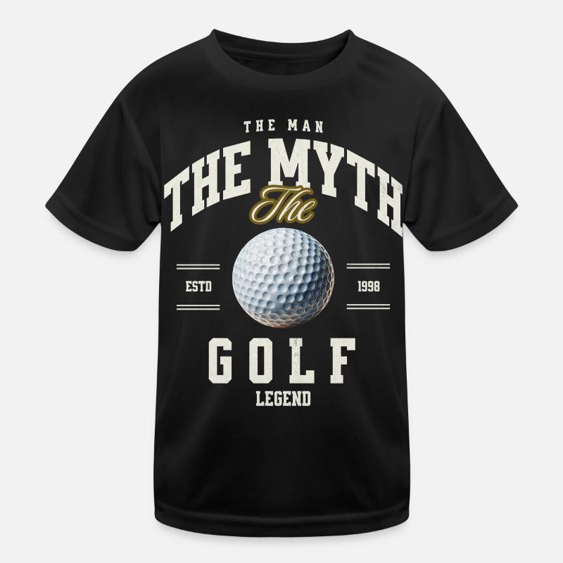 Golf Kinder Funktions-T-Shirt