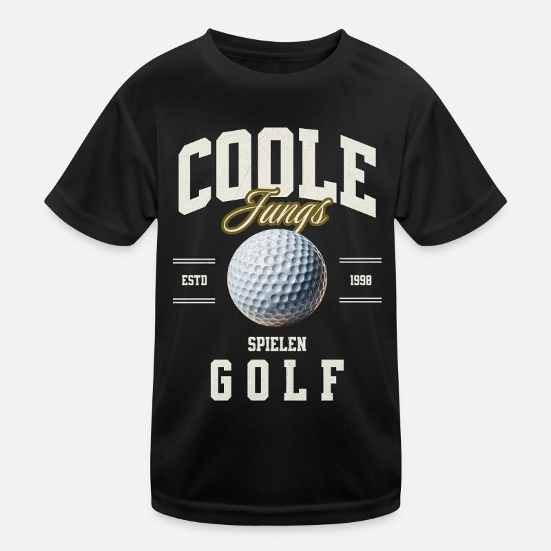 Golf Kinder Funktions-T-Shirt