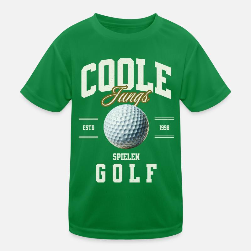 Golf Kinder Funktions-T-Shirt