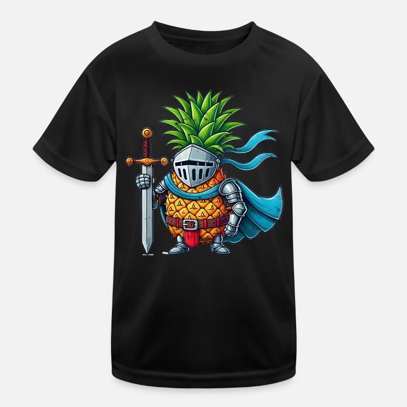 Pineapple Knight Kids Functional T-Shirt