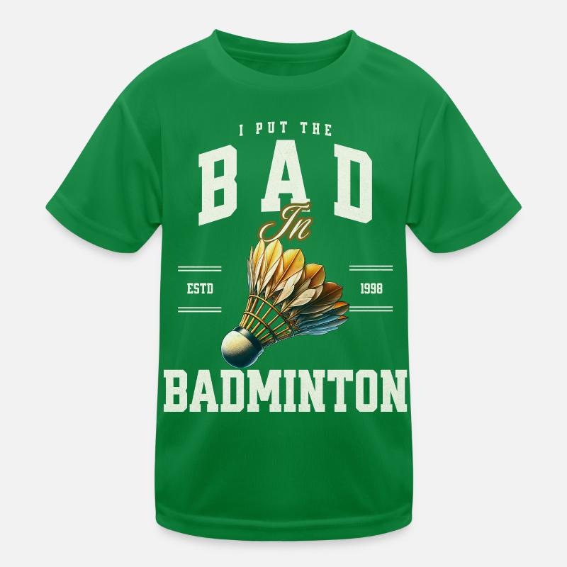 Badminton T-shirt sport Enfant
