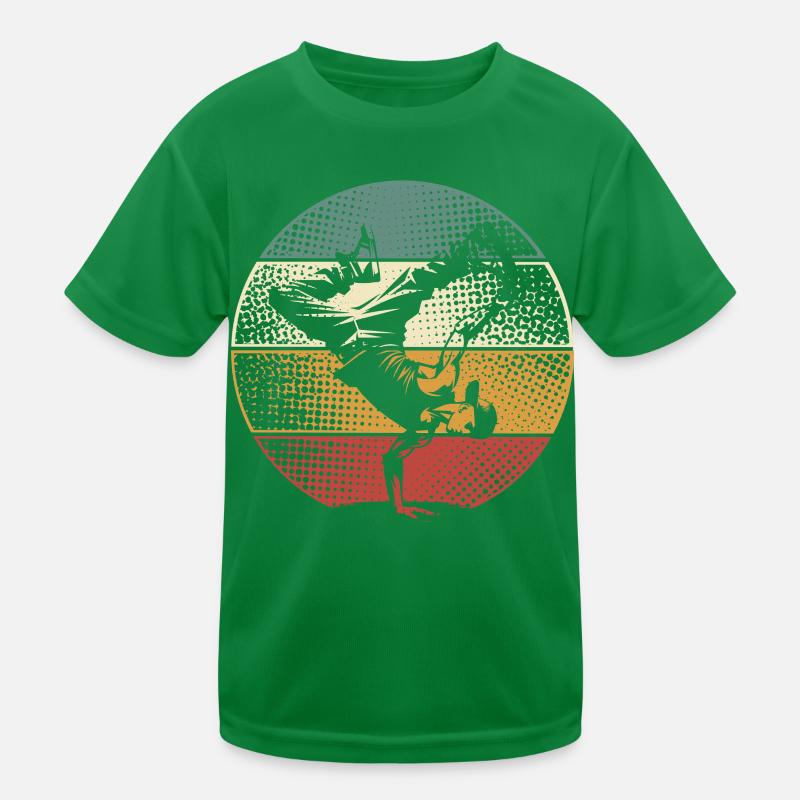 Breakdancing Kids Functional T-Shirt