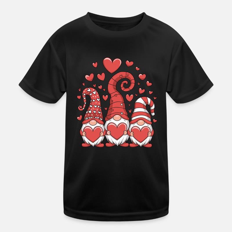 Love Gnomes Kinder Funktions-T-Shirt