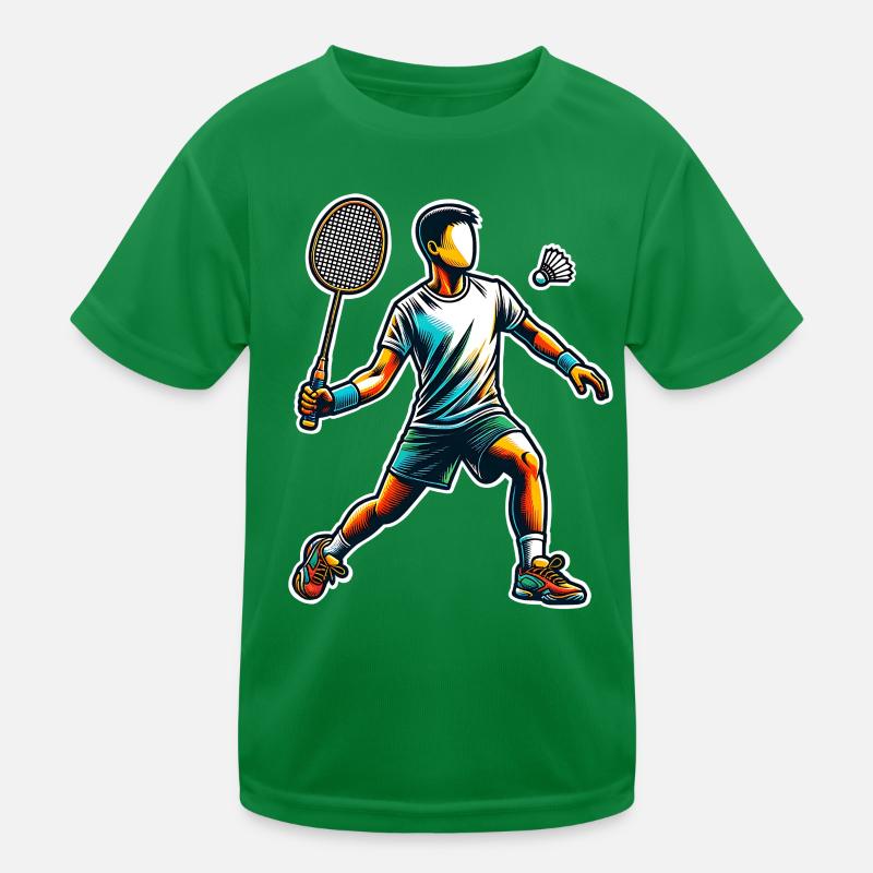 Badminton T-shirt sport Enfant