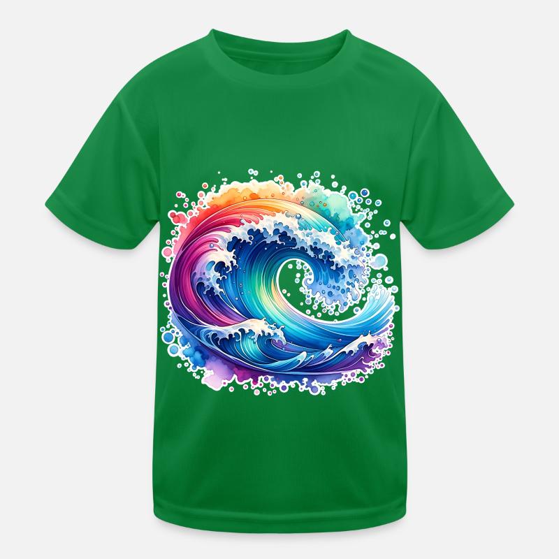 Wave Kids Functional T-Shirt
