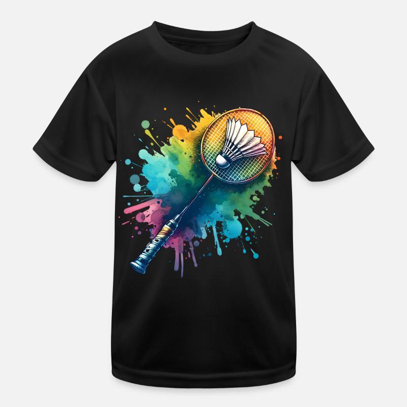 Badminton T-shirt sport Enfant